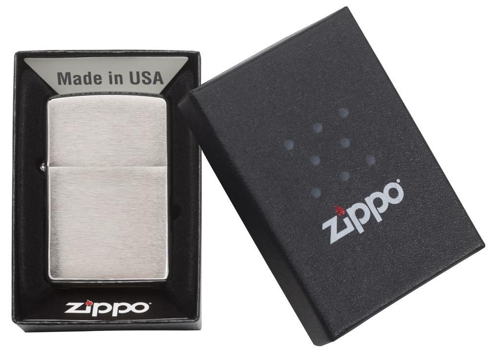 zippo αναπτήρας armor brushed chrome