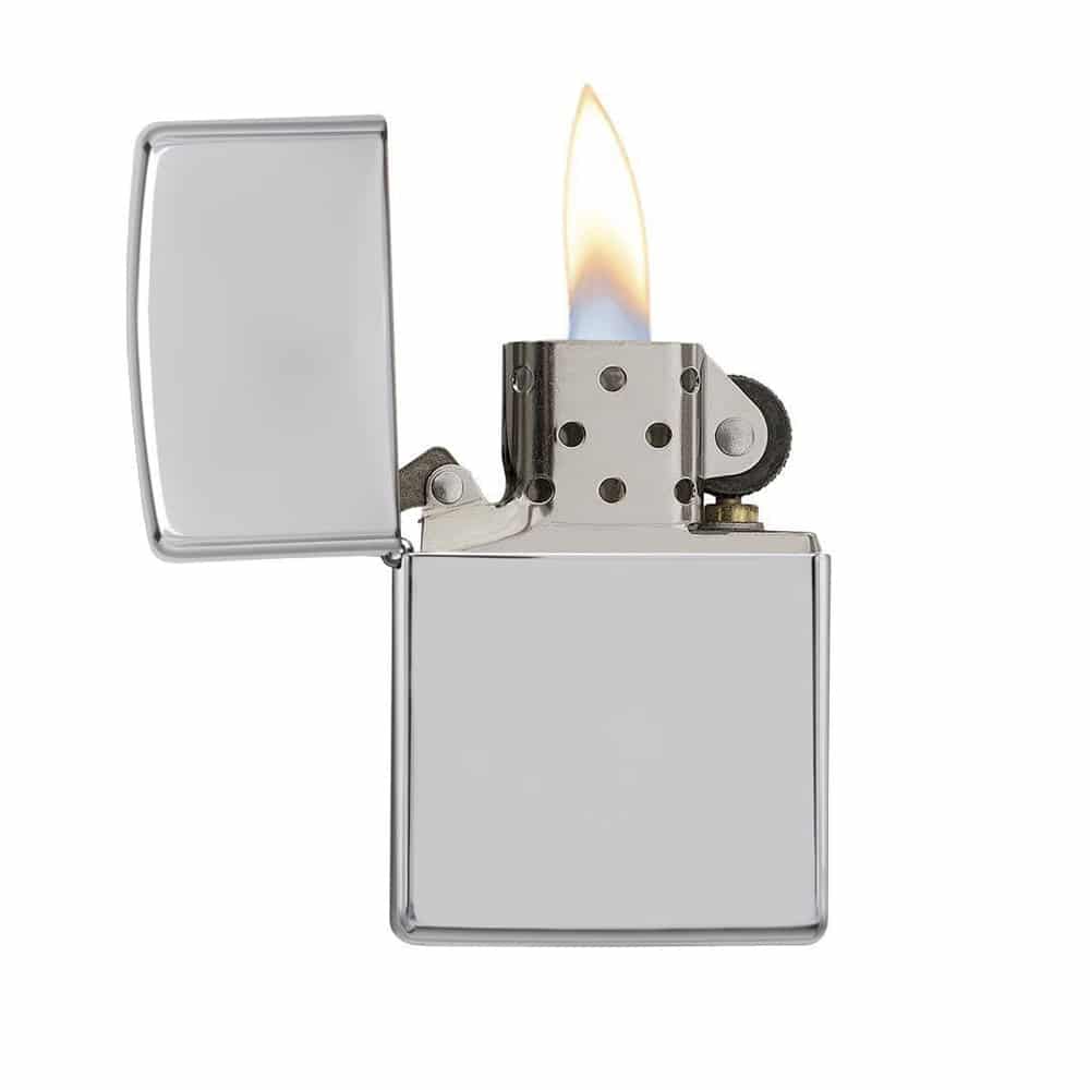 zippo armor high polish chrome αναπτήρας