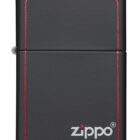 zippo αναπτήρας black and red