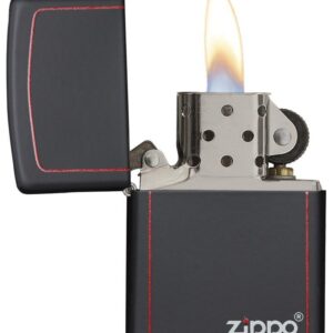 zippo αναπτήρας black and red