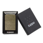 zippo classic antique brass αναπτήρας