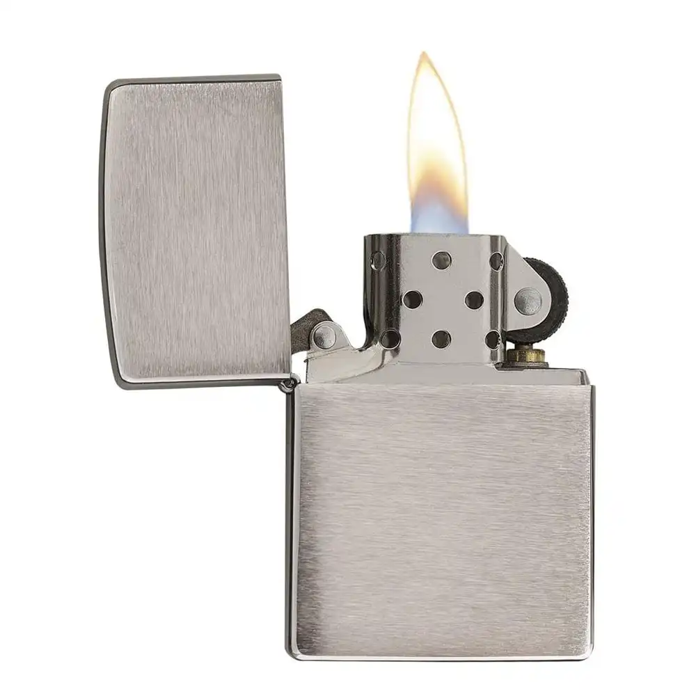 zippo classic brushed chrome αναπτήρας