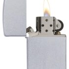 zippo αναπτήρας classic satin chrome