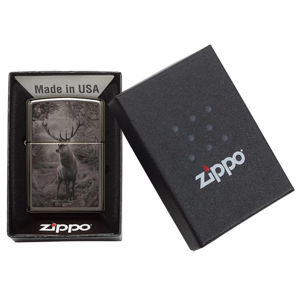 zippo deer design αναπτήρας
