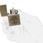 zippo αναπτήρας tree of life