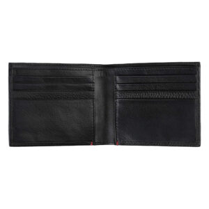 zippo μαύρο δερμάτινο πορτοφόλι