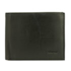 Black Leather Wallet (2006710), μαύρο δερμάτινο πορτοφόλι