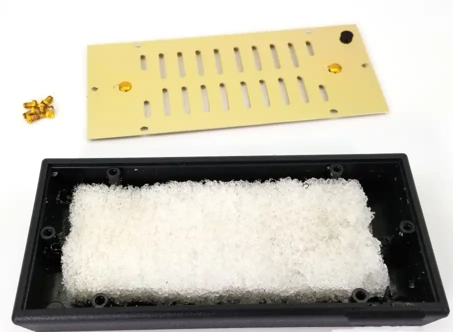 Deluxe Gold Humidifier for 100-150 Cigars, υγραντικό στοιχείο για υγραντήρα πούρων, ασημένιο χρώμα