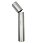 ANGELO - Φορητό Tube για 'Ενα Πούρο σε Ασημί Χρώμα (811090), μεταλλικό