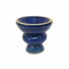 Hookah Ceramic Base in Different Colors, κεραμική βάση ναργιλέ σε διάφορα χρώματα, μπλε χρώμα