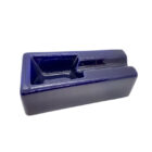 Ceramic Ashtray Deep Blue for 1 Cigar (288), κεραμικό τασάκι για ένα πούρο, σε μπλε χρώμα