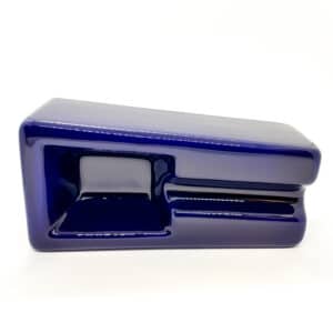 Ceramic Ashtray Deep Blue for 1 Cigar (288), κεραμικό τασάκι για ένα πούρο, σε μπλε χρώμα