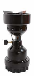 Εστία υγραερίου για καρβουνάκια ναργιλέ από την Champ, γκαζάκι, μαύρο χρώμα