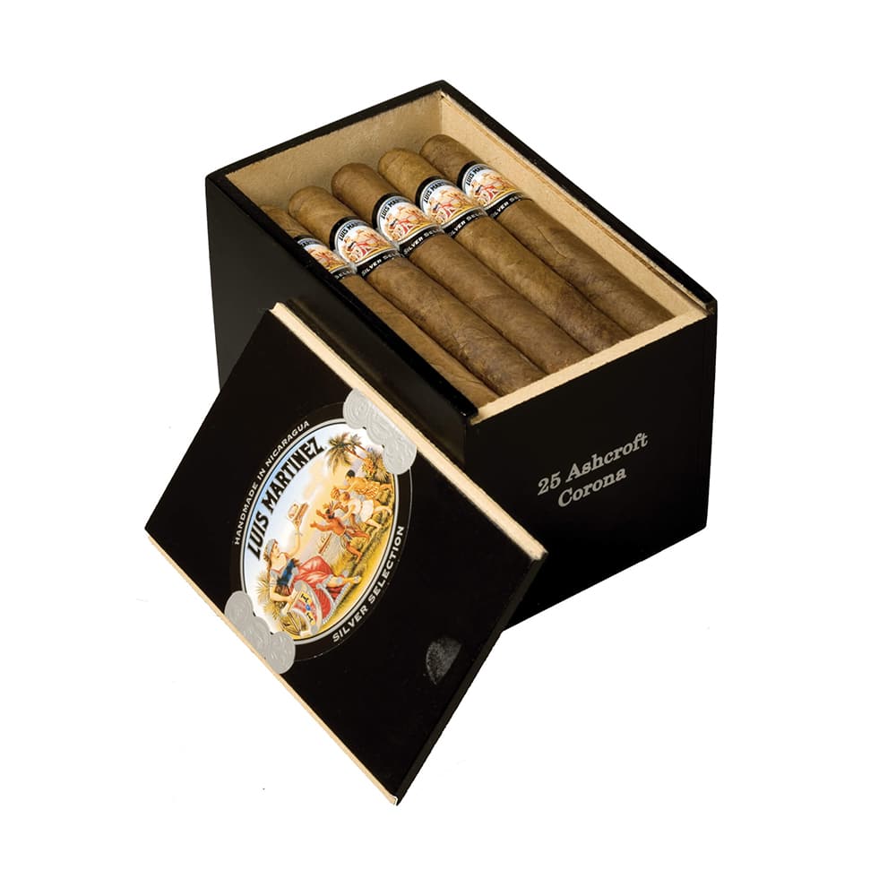 Ashcroft Corona, πούρο μέσα σε ξύλινο μαύρο κουτί για πούρα