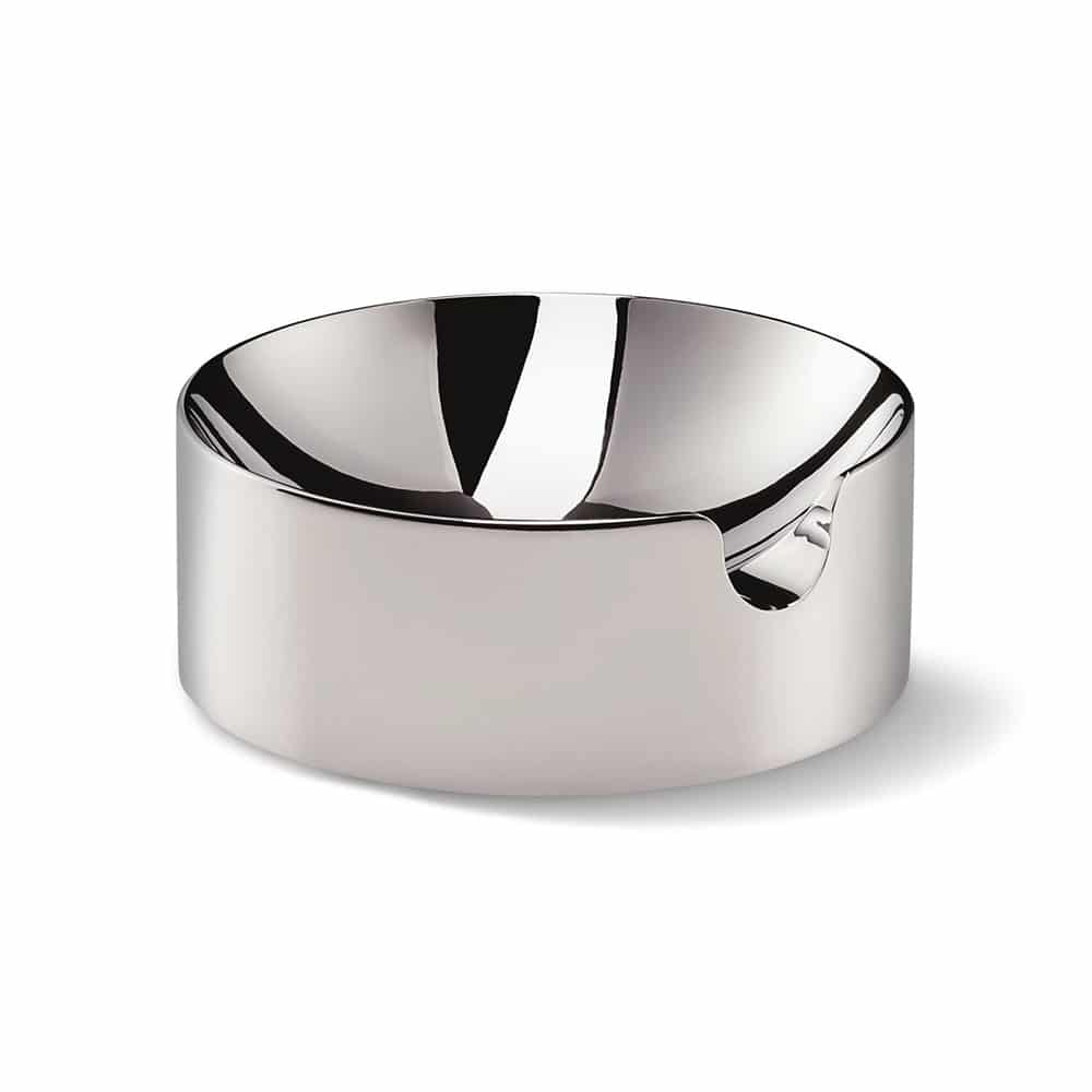 PHILIPPI – Scala Metal Ashtray for Cigar Chrome (123174) Scala Metal Ashtray for Cigar Chrome (123174), τάσι πούρου μεταλλικό, χρωμιομένο, γυαλισμένο