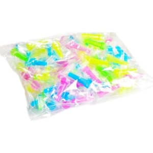 Ατομικά στόμια-πιπάκια μίας χρήσης για ναργιλέ, κοντά, σε διάφορα χρώματα, πλαστικά