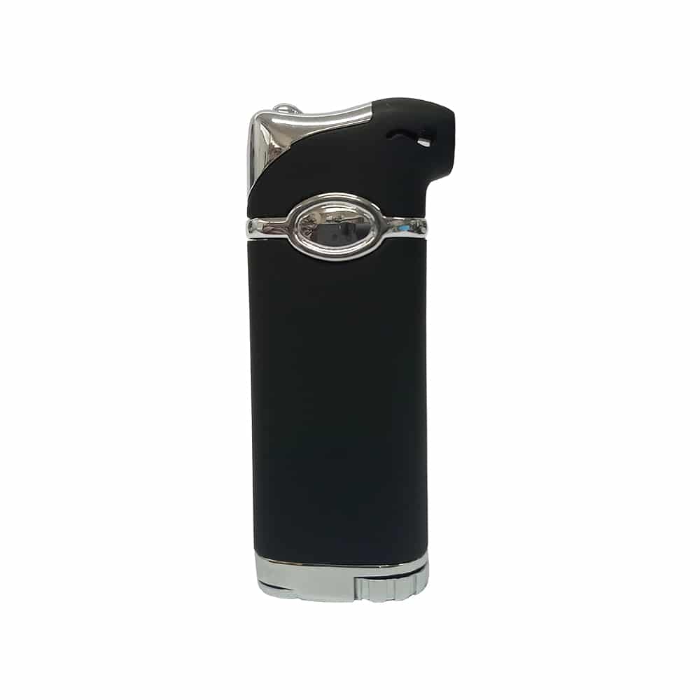 Norton Pipe Lighter Black with Tamper, αναπτήρας πίπας, μεταλλικός, μαύρος