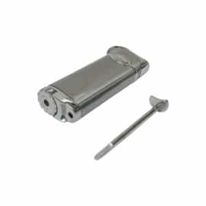Pipe Lighter Silver with Tamper (04NOR01), αναπτήρας πίπας, μεταλλικός, ασημένιος