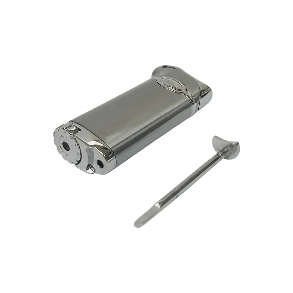 RONSON – Pipe Lighter Silver with Tamper (04NOR01)