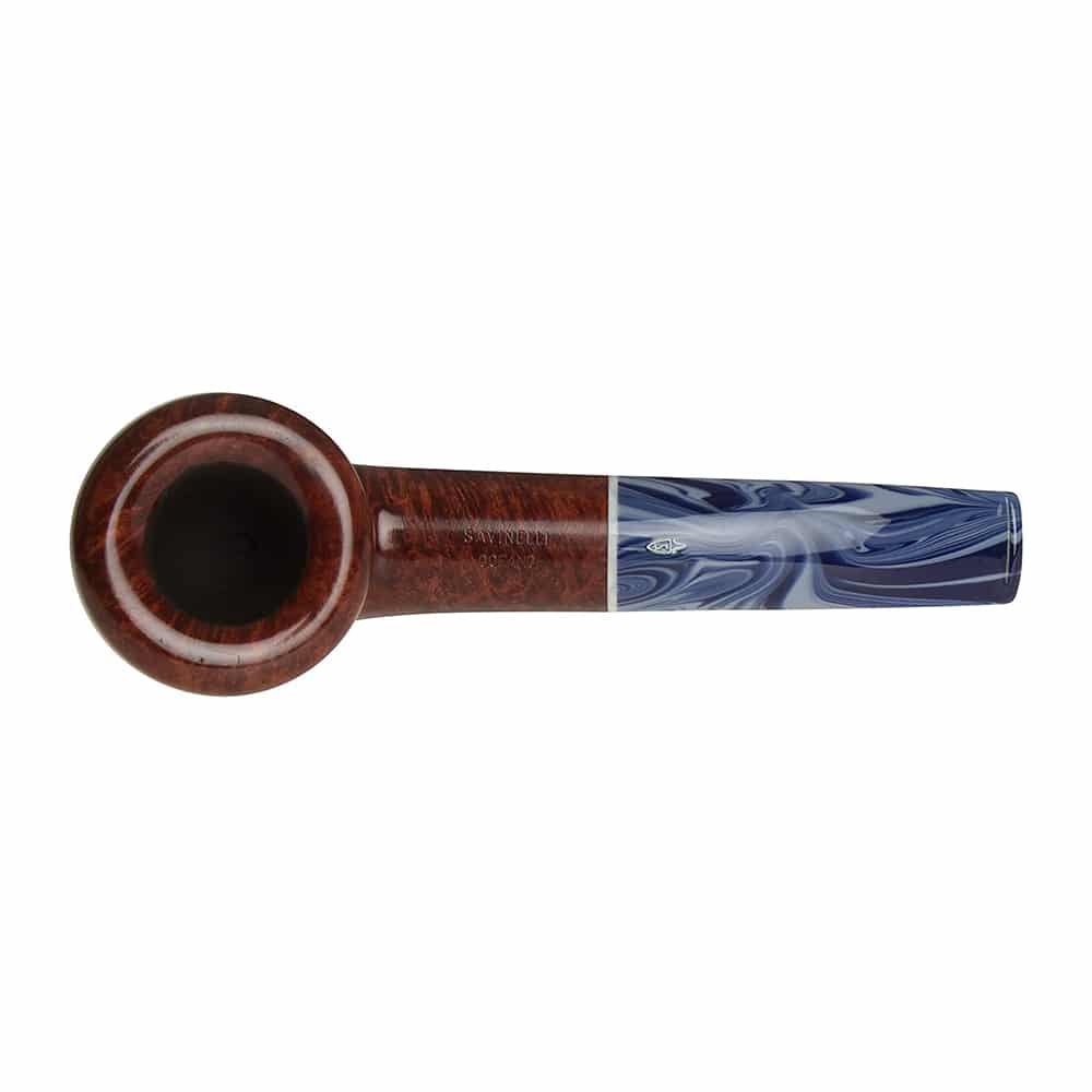 SAVINELLI – Oceano 316KS Burgundy Smooth Tobacco Pipe