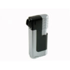 Metal Pipe Lighter Black with Tamper (222010), αναπτήρας πίπας, μεταλλικός, σε μαύρο χρώμα