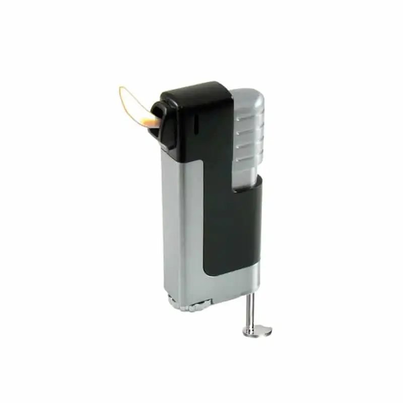WINJET – Metal Pipe Lighter Black with Tamper (222010)