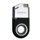DISSIM - Inverted Silver Dual Torch Αναπτήρας