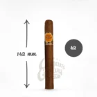 quai d' orsay coronas claro cuban cigars, cigarbox