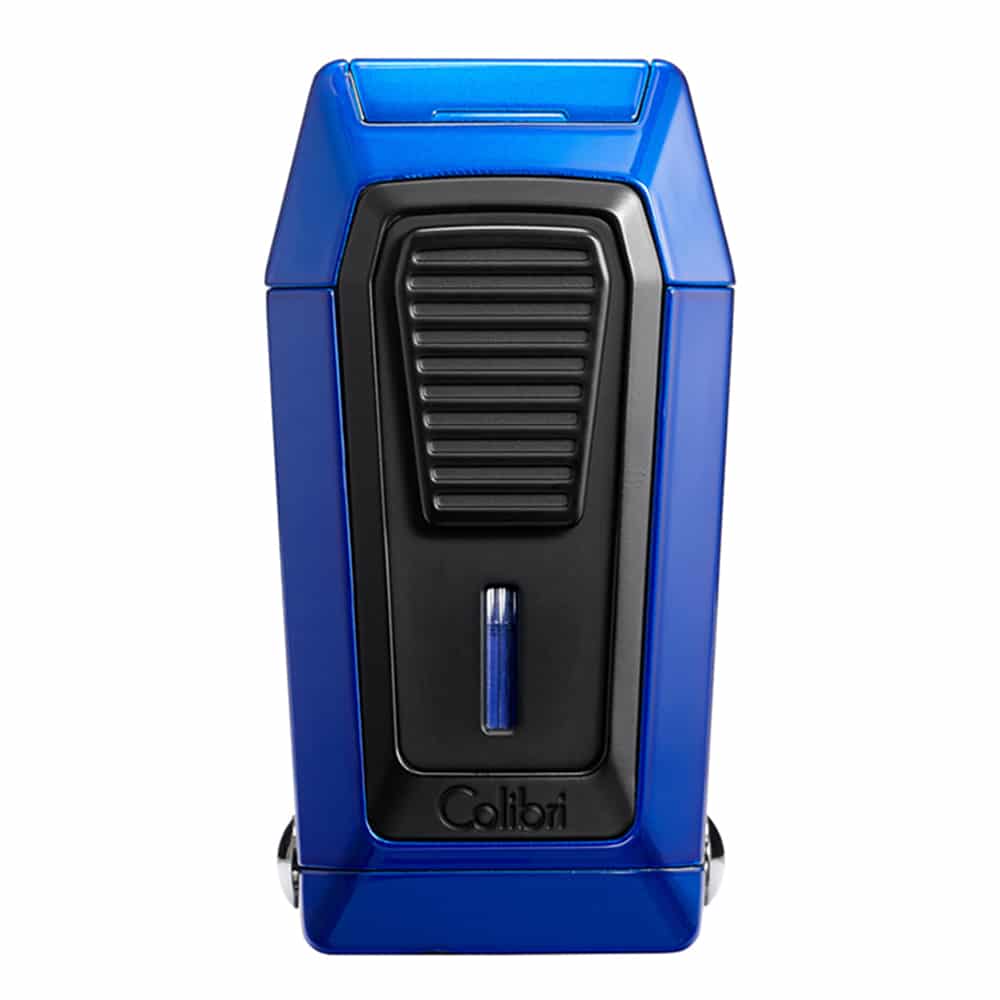 COLIBRI Gotham (Quantum) Αναπτήρας Πούρου Τριπλός Jet με VCUT Blue LI970C5 Gotham quantum αναπτήρας πούρου τριπλός jet με vcut blue, αντιανεμικός, επαναγεμιζόμενος, βουτανίου, μπλε χρώμα, με ενσωματωμένο πουροκόπτη