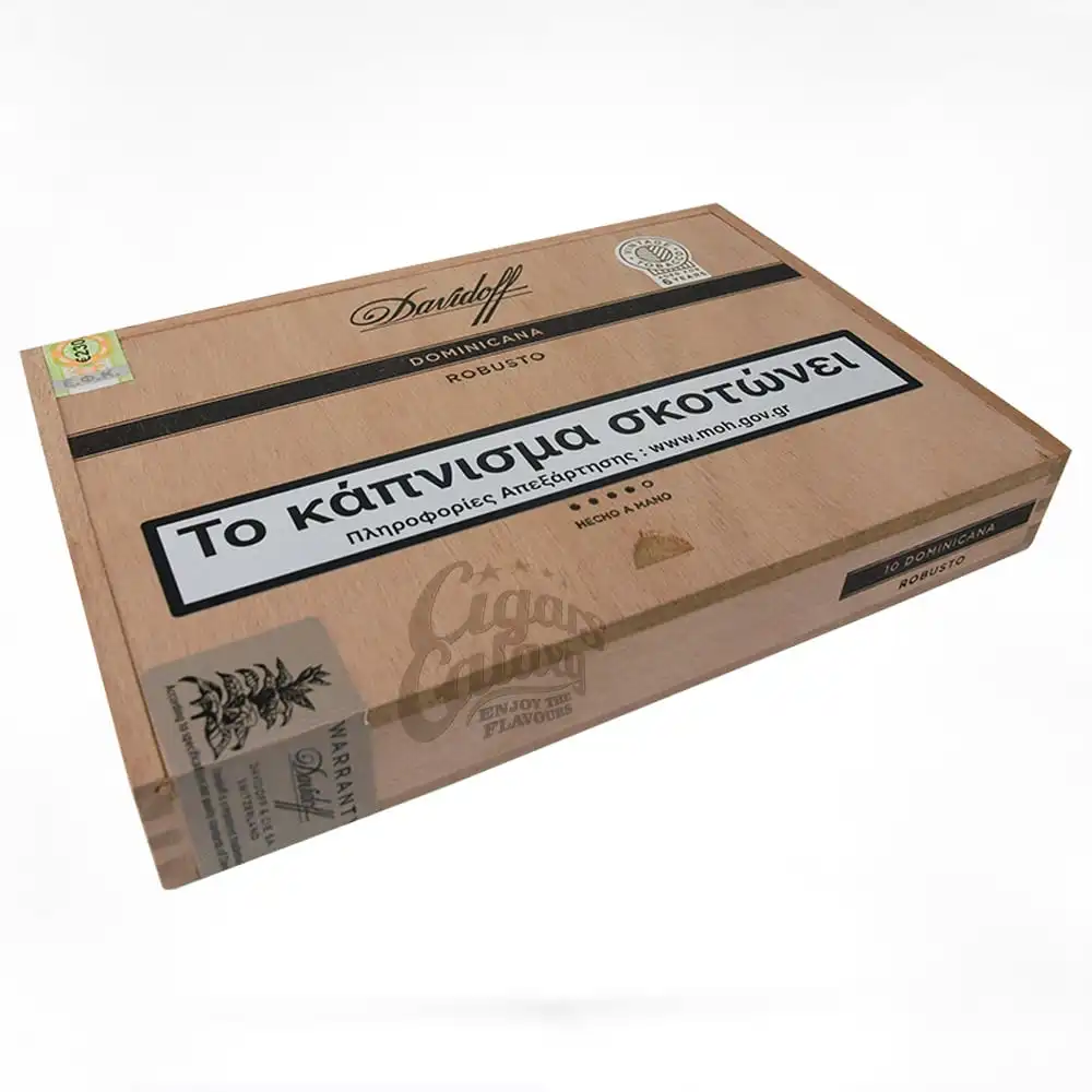 DAVIDOFF - Dominicana Robusto, cigarbox