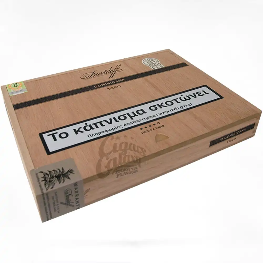 DAVIDOFF - Dominicana Toro, cigarbox