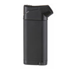 Jet flame αναπτήρας πίπας, μαύρος, αντιανεμικός, επαναγεμιζόμενος, βουτανίου