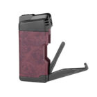 Καφέ μεταλλικός αναπτήρα πίπας με εργαλεία, πιεζοηλεκτρικός