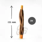 original krumme virginia cigarren πούρο Δομινικανής Δημοκρατίας, τρία πούρα πλεγμένα μαζί