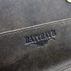 Peat Combo Pouch 2 δερμάτινη θήκη πίπας καπνού, με φερμουάρ, μαύρο χρώμα