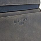 Peat Pipe Bag 2 δερμάτινη θήκη πίπας καπνού, με φερμουάρ, μαύρο χρώμα