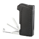 Μεταλλικός αναπτήρας πίπας με 3 εργαλεία, μαύρος