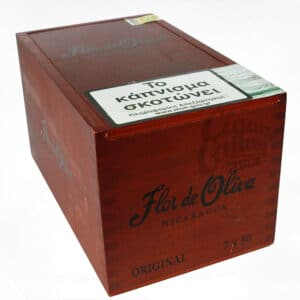 churcill πούρο Νικαράγουας, ξύλινο καφέ κουτί πούρων