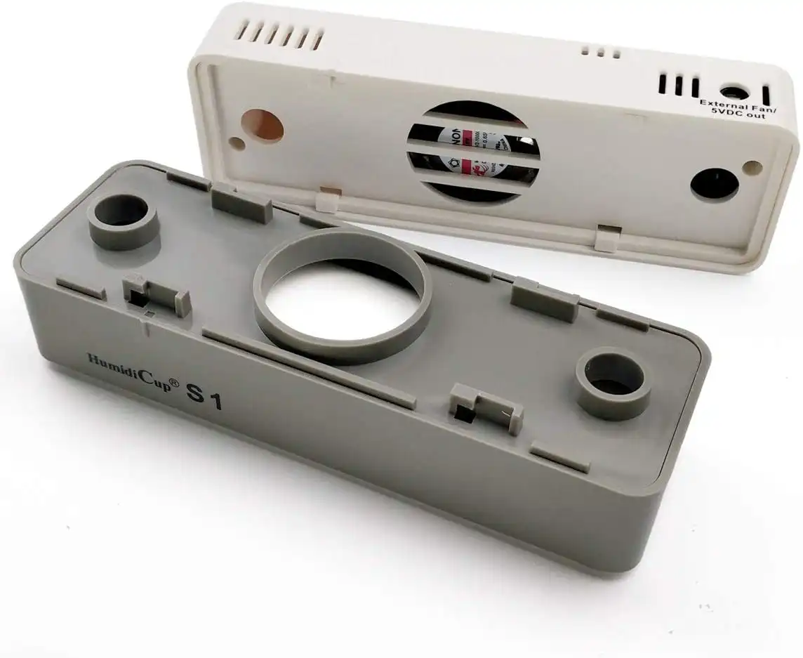 S1 Electronic Cigar Humidifier ηλεκτρονικός υγραντήρας, λευκού χρώματος, με πρίζα