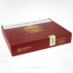 Reserva 1898 Salomones πούρο Νικαράγουας ξύλινο κουτί πούρων κόκκινο