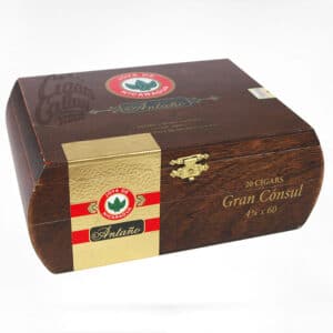 Gran Reserva Antano 1970 Gran Consul πούρο Νικαράγουας ξύλινο κουτί πούρων καφέ