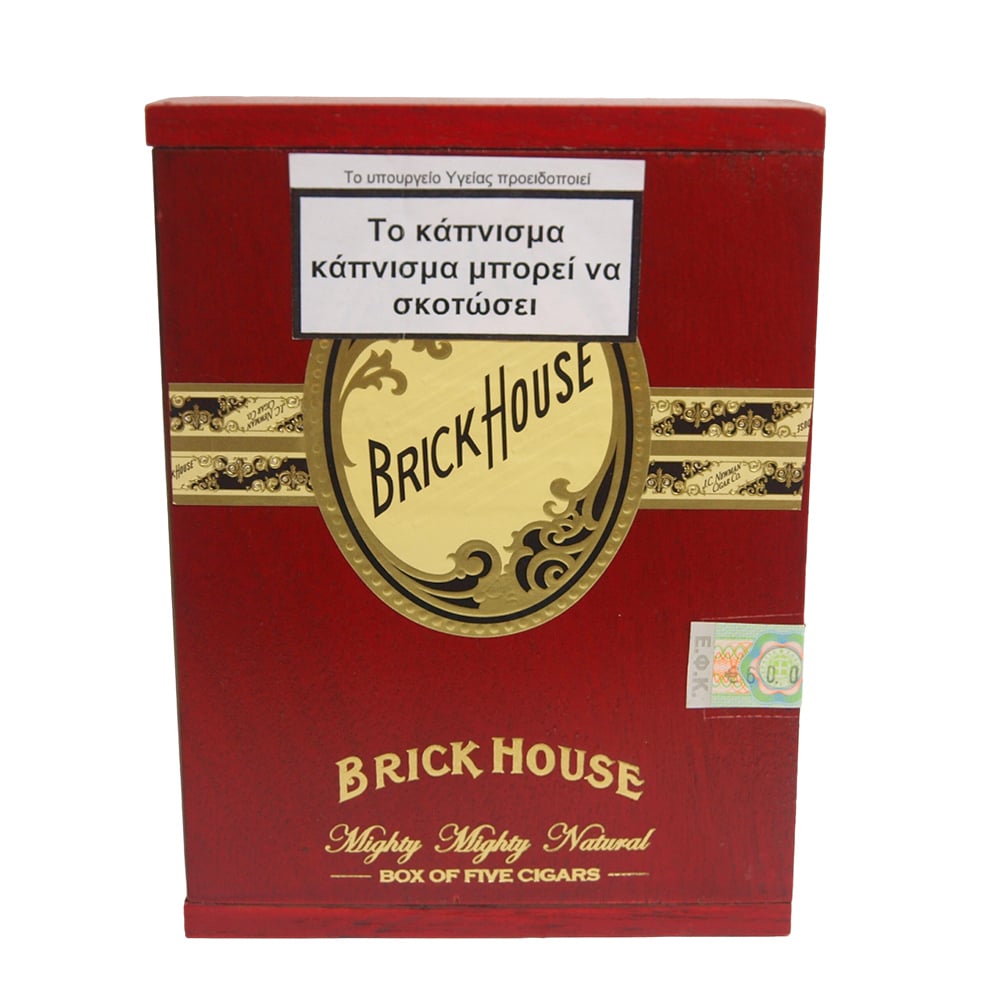 Mighty Mighty πούρο Νικαράγουας JC Newman Cigar Company μήκος 159 χιλιοστά διάμετρος 60 χιλιοστά με δαχτυλίδι πούρου ξύλινο κουτί πούρων κόκκινο χρώμα