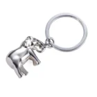 Elephant Eddie Μπρελόκ ασημένιο αγαλματίδιο ελέφαντα