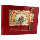 Bellas Artes Robusto Extra πούρο ρομπούστο Νικαράγουας πάνω στο ξύλινο κόκκινο κουτί τους