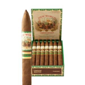 New World Cameroon Torpedo πούρο Νικαράγουας κουτί πούρων με πούρα μέσα