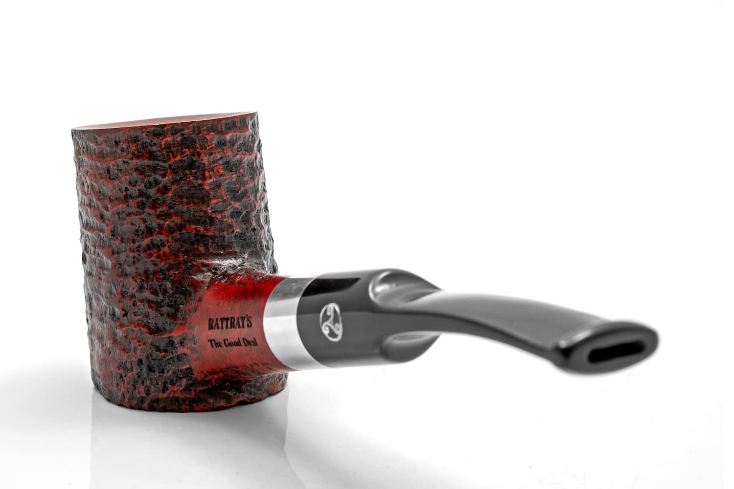 The Good Deal Sandblast Καφέ Πίπα Καπνού (110) ξύλινη