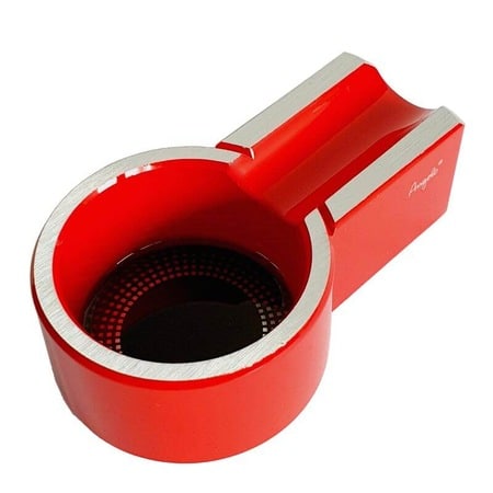 ANGELO Κόκκινο Αλουμινένιο Σταχτοδοχείο για 1 Πούρο Κόκκινο Αλουμινένιο Σταχτοδοχείο για 1 Πούρο