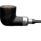 Bare Knuckle 143 Μαύρη Rusticated Πίπα Καπνού ξύλινη καφέ ρουστίκ