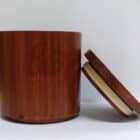 Καφέ Ξύλινο Βάζο Καπνού Πίπας με Υγραντικό