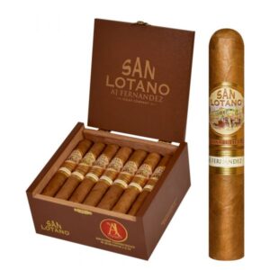 San Lotano Requiem Connecticut Robusto πούρο ρομπούστο Νικαράγουας ξύλινο καφέ κουτί πούρων με πούρα μέσα